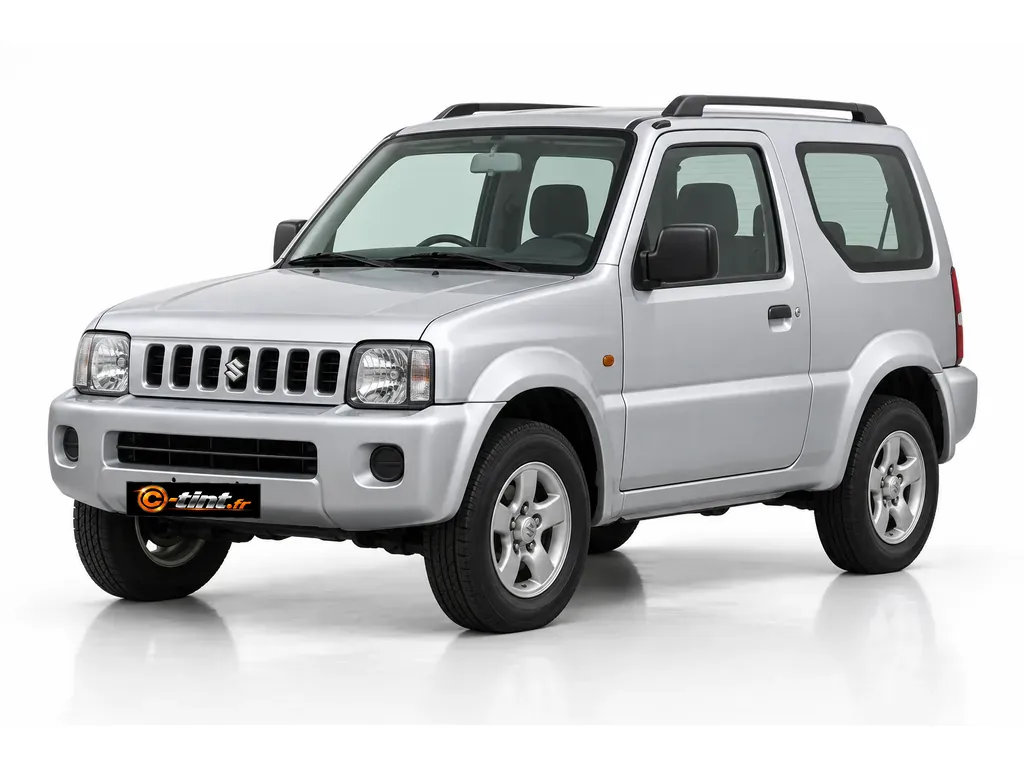 Suzuki Jimny JB — Génération 3 — Phase 1 · SUV · 3 portes — vue trois-quarts avant vers la gauche