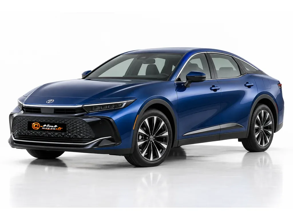 Toyota Crown S235 — Crown Crossover · Berline · 4 portes — vue trois-quarts avant vers la gauche