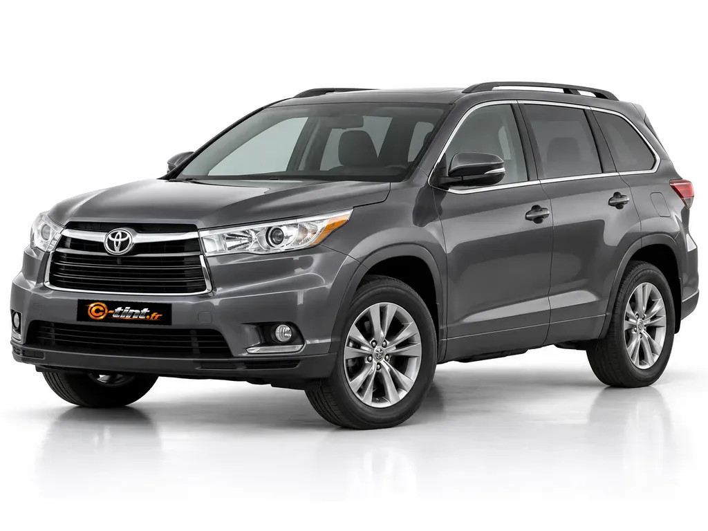 Toyota Highlander XU50 — Génération 3 · SUV · 5 portes — vue trois-quarts avant vers la gauche