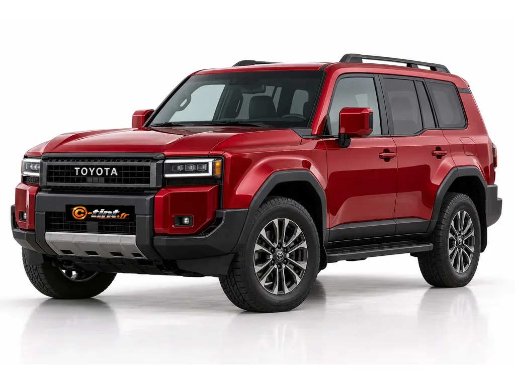 Toyota Land Cruiser J250 — Land Cruiser Prado · SUV · 5 portes — vue trois-quarts avant vers la gauche