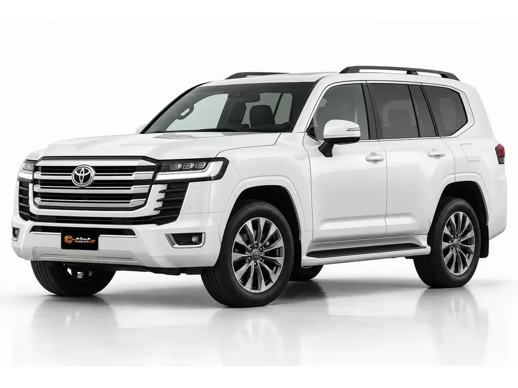 Toyota Land Cruiser J300 — Station Wagon · SUV · 5 portes — vue trois-quarts avant vers la gauche