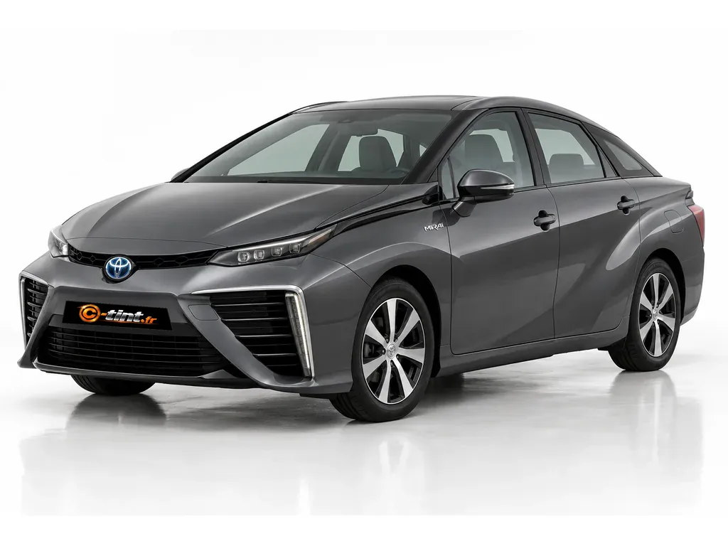 Toyota Mirai JPD10 — Berline · Berline · 4 portes — vue trois-quarts avant vers la gauche