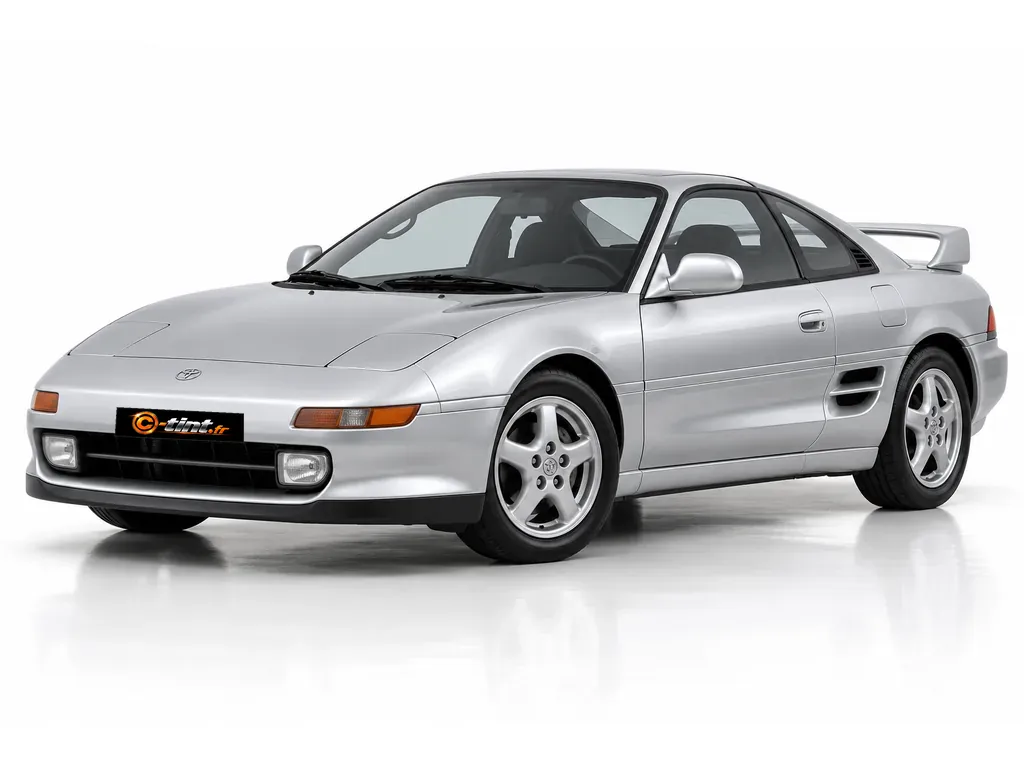 Toyota MR2 SW20 — Génération 2 — Coupe · Coupé · 2 portes — vue trois-quarts avant vers la gauche