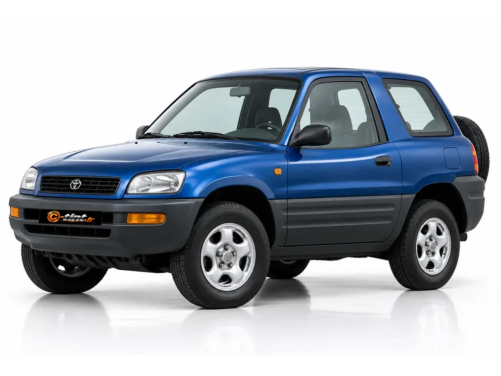 Toyota RAV4 XA10 — Génération 1 · SUV · 3 portes — vue trois-quarts avant vers la gauche