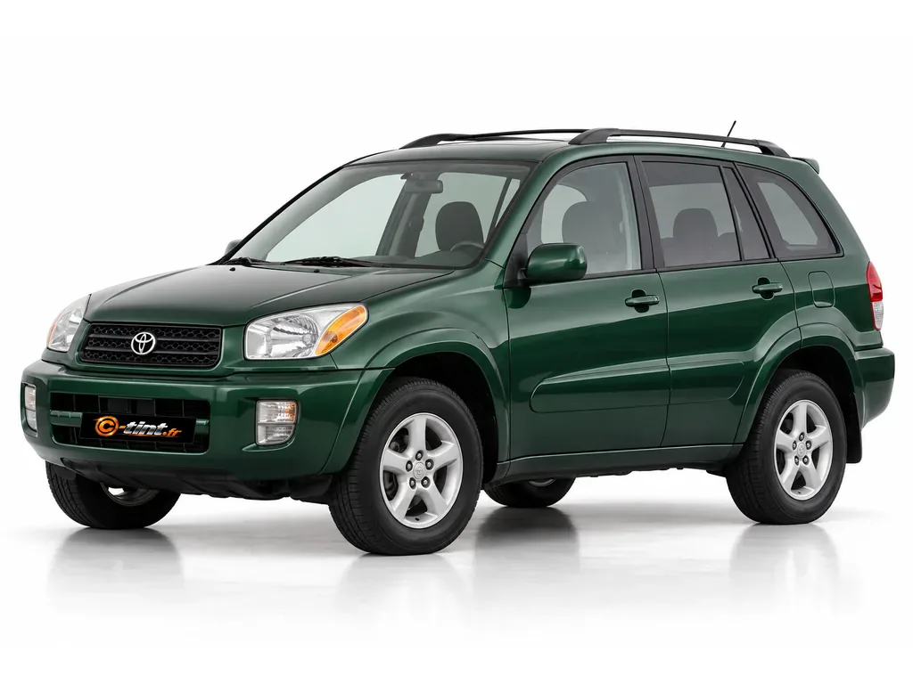 Toyota RAV4 XA20 — Génération 2 · SUV · 5 portes — vue trois-quarts avant vers la gauche