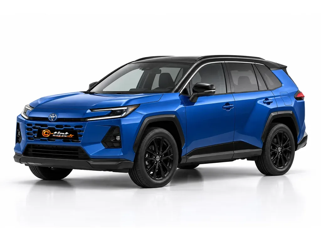 Toyota RAV4 XA60 — Génération 6 · SUV · 5 portes — vue trois-quarts avant vers la gauche