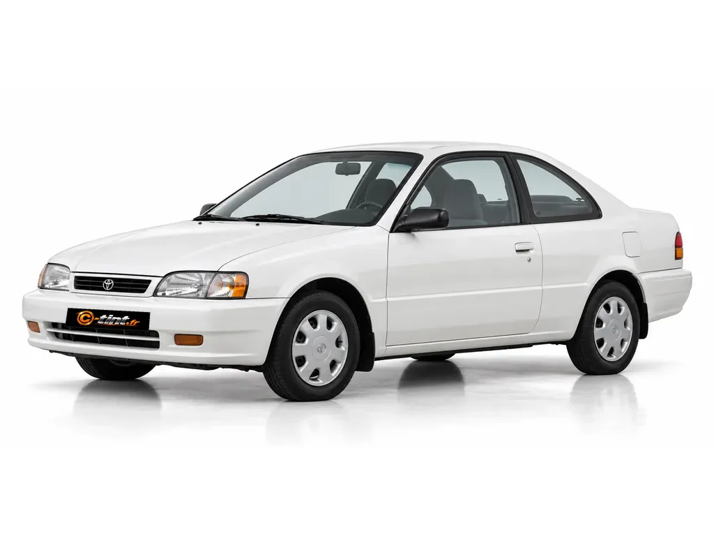 Toyota Tercel L50 — Génération 5 — Coupé · Coupé · 2 portes — vue trois-quarts avant vers la gauche