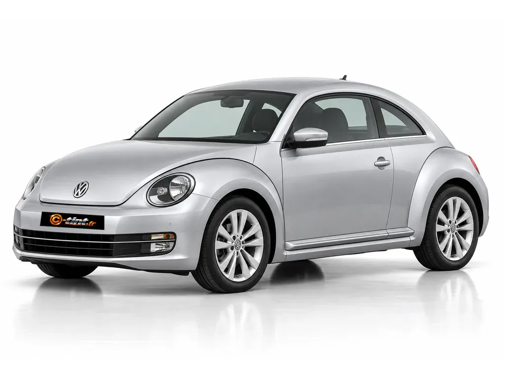 Volkswagen Beetle 5C — Génération 3 — Coccinelle · Compacte · 3 portes — vue trois-quarts avant vers la gauche