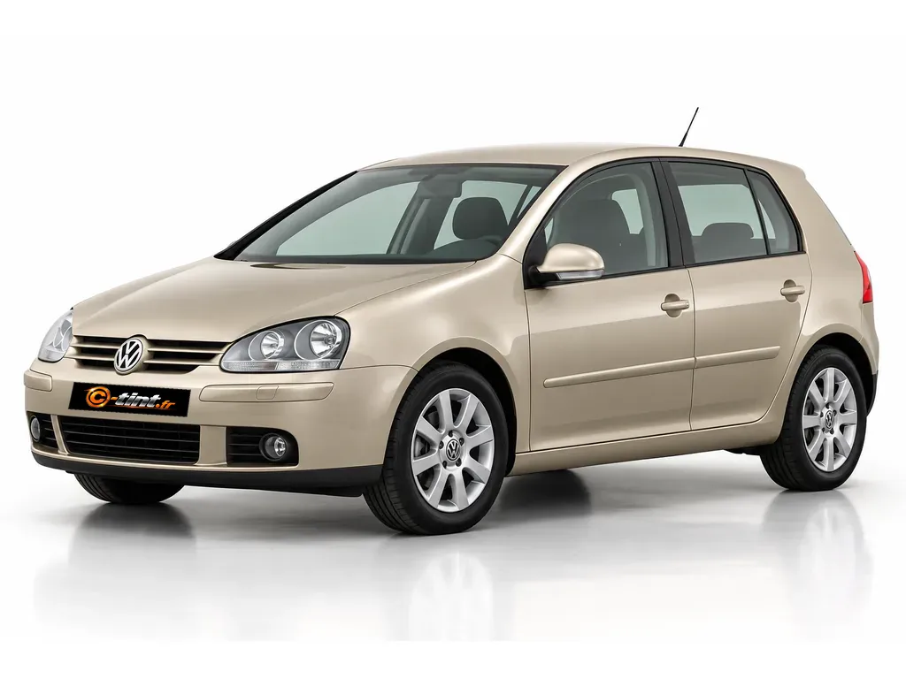 Kit vitre teintée Volkswagen Golf · 1K — Génération 5 · 2003–2009 · Compacte · 5 portes · 5