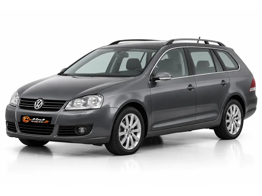 Kit vitre teintée Volkswagen Golf · 1K — Génération 5 — SW Break · 2007–2009 · Break · 5 portes · 5