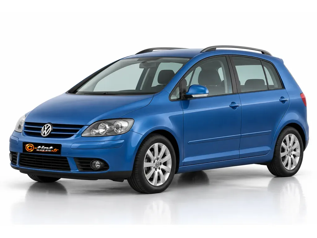 Volkswagen Golf Plus Plus — Phase 1 · Monospace · 5 portes — vue trois-quarts avant vers la gauche