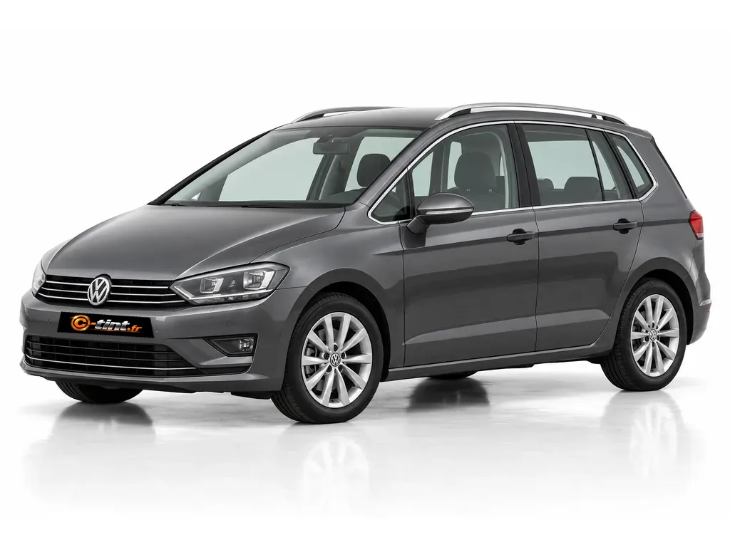 Volkswagen Golf Sportsvan Génération 1 — Sportsvan · Monospace · 5 portes — vue trois-quarts avant vers la gauche