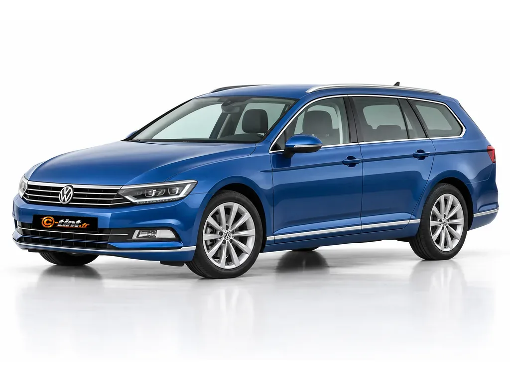 Volkswagen Passat B8 — Génération 8 — Break · Break · 5 portes — vue trois-quarts avant vers la gauche