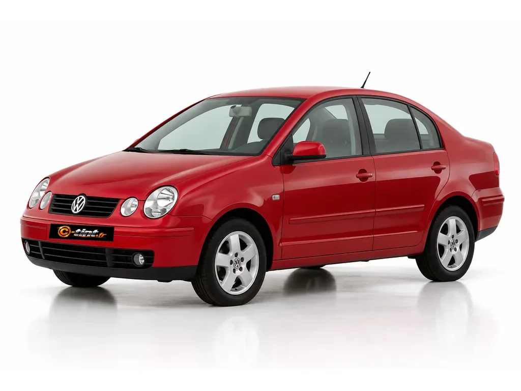 Kit vitre teintée Volkswagen Polo · 9N — Génération 4 — Classic Berline · 2002–2009 · Berline · 4 portes · 4