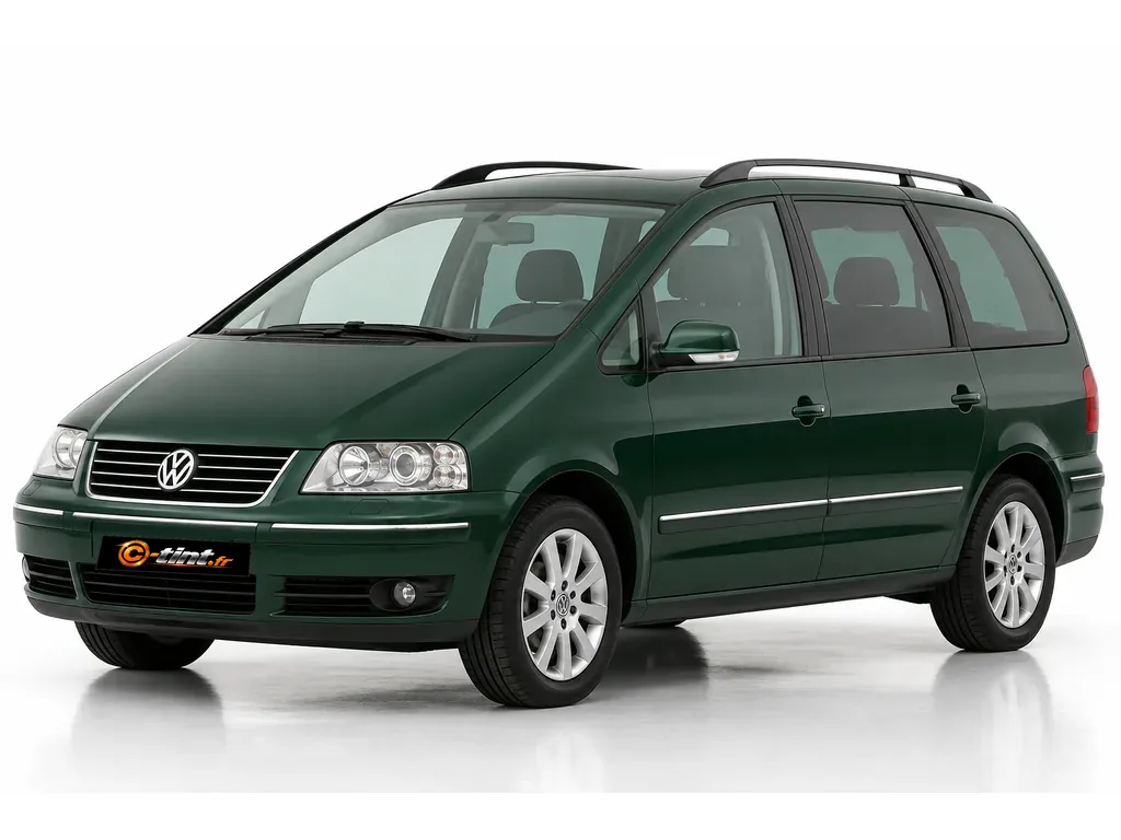 Volkswagen Sharan 7M — Génération 1 — Phase 3 — ( ) · Monospace · 5 portes — vue trois-quarts avant vers la gauche
