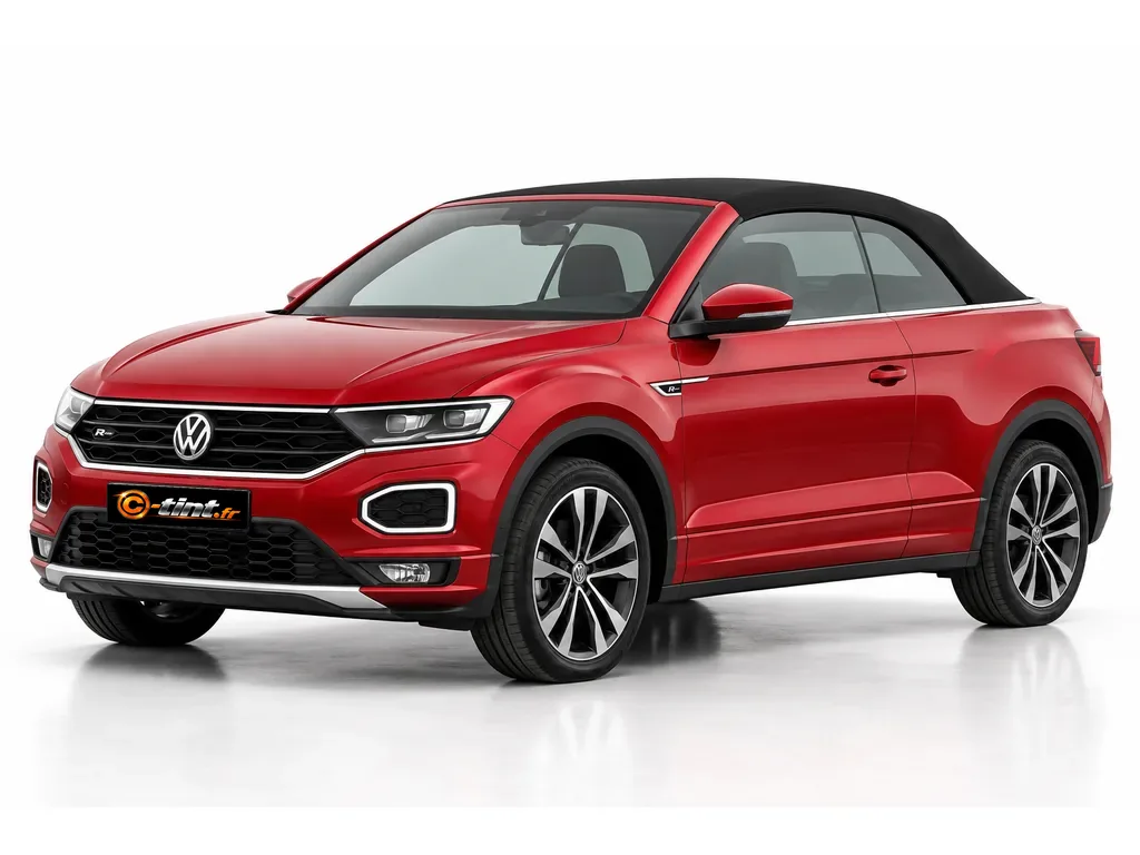 Volkswagen T-Roc D11 — Génération 1 — Cabriolet · Cabriolet · 2 portes — vue trois-quarts avant vers la gauche