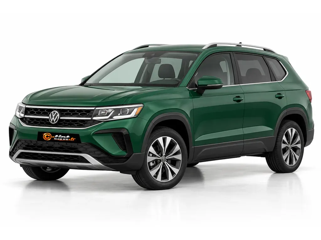 Volkswagen Taos CL1/CP1/CQ1 — Génération 1 · SUV · 5 portes — vue trois-quarts avant vers la gauche