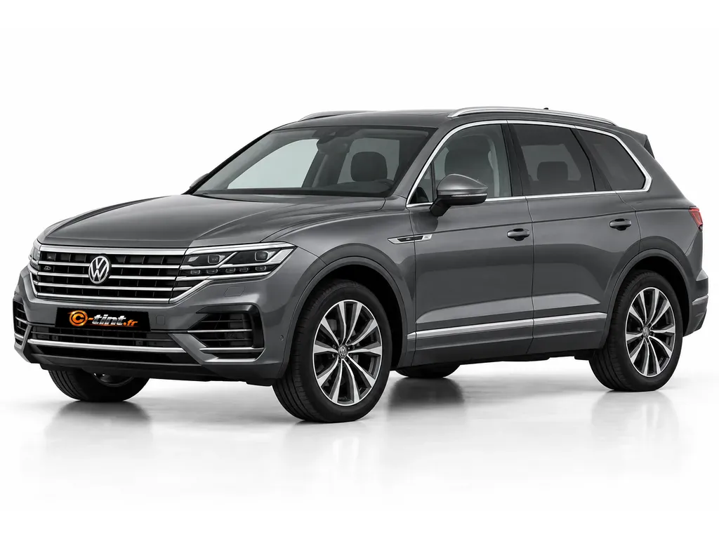 Volkswagen Touareg CR7 — Génération 3 · SUV · 5 portes — vue trois-quarts avant vers la gauche