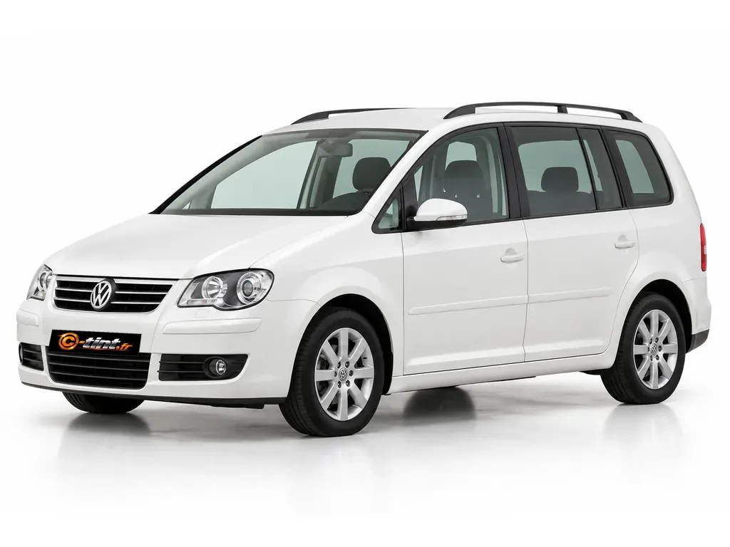 Kit vitre teintée Volkswagen Touran · 1T — Génération 1 — Phases 1 et 2 · 2003–2010 · Monospace · 5 portes · 5