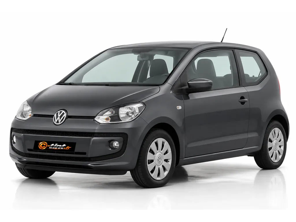 Volkswagen Up Génération non codée · Compacte · 3 portes — vue trois-quarts avant vers la gauche