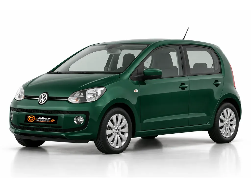 Volkswagen Up Génération non codée · Compacte · 5 portes — vue trois-quarts avant vers la gauche