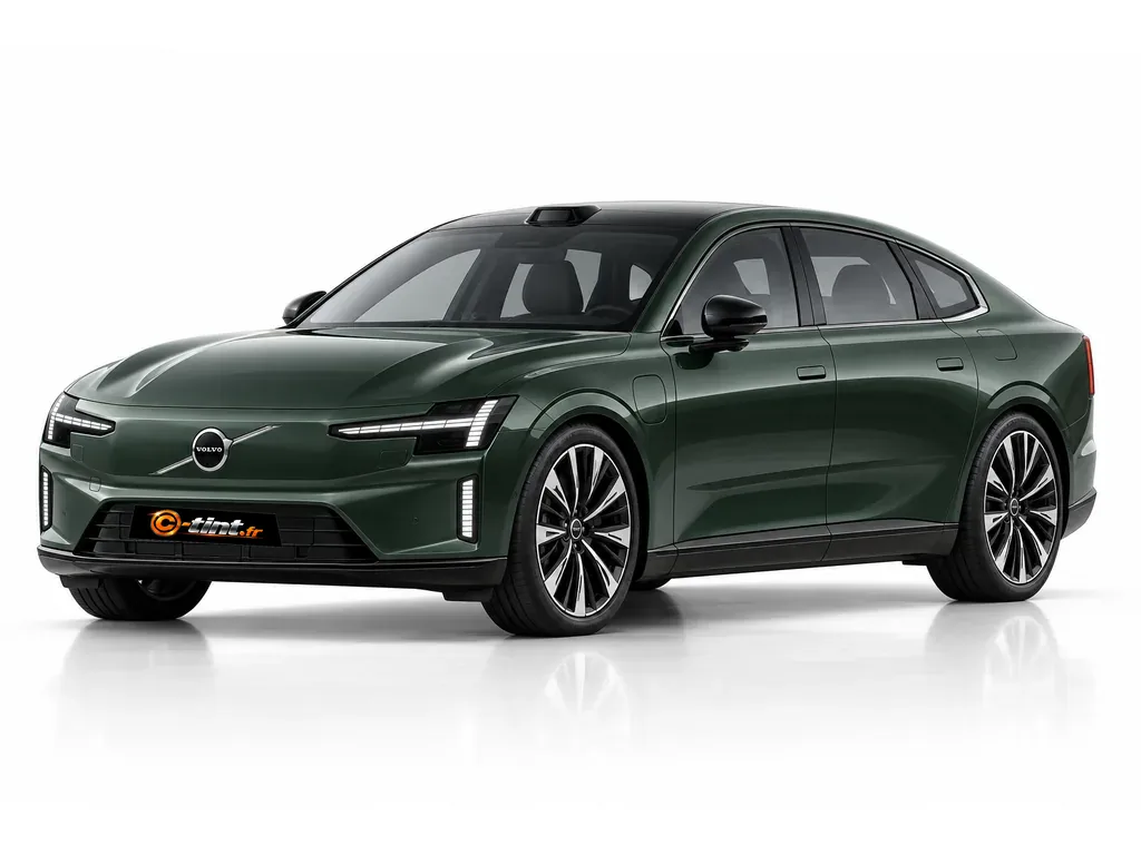 Volvo ES90 Génération 1 — Berline à hayon · Berline à hayon · 5 portes — vue trois-quarts avant vers la gauche