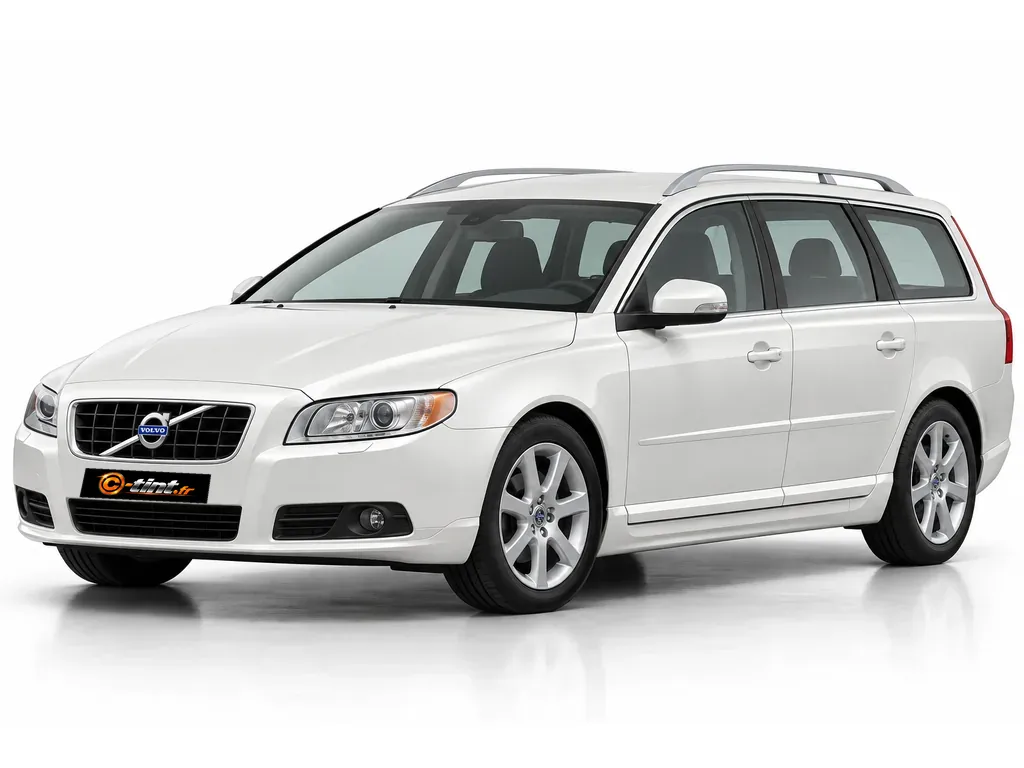 Volvo V70 B — Génération 3 — Break · Break · 5 portes — vue trois-quarts avant vers la gauche